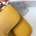 「#4105」 Hermès Yellow Constance Gold Buckle Bag 19cm 「#4105」 Hermès Yellow Constance Gold Buckle Bag 19cm