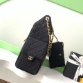 「#10020」 Chanel Hobo Underarm Bag Hippie Underarm Bag Small AS5293 30*26*14