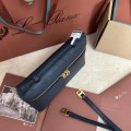 「#7091」Loro pian Extra Pocket L19 gold buckle - FAN1034 - 19x6.5x11cm - midnight blue,Ostrich skin 「#7091」Loro pian Extra Pocket L19 gold buckle - FAN1034 - 19x6.5x11cm - midnight blue,Ostrich skin