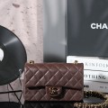 「#10025」Chanel Coffee Brown Classic Flap 20cm 「#10025」Chanel Coffee Brown Classic Flap 20cm