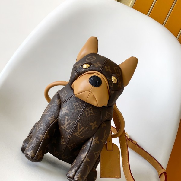 「#0265」Louis VuittonHide  Pooch Bag  M12617 18.0 x 28.0 x 19.0