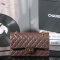 「#10027」Chanel Coffee Brown Classic Flap 25cm 「#10027」Chanel Coffee Brown Classic Flap 25cm