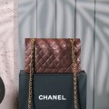 「#10027」Chanel Coffee Brown Classic Flap 25cm 「#10027」Chanel Coffee Brown Classic Flap 25cm