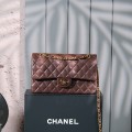 「#10027」Chanel Coffee Brown Classic Flap 25cm 「#10027」Chanel Coffee Brown Classic Flap 25cm