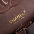 「#10027」Chanel Coffee Brown Classic Flap 25cm 「#10027」Chanel Coffee Brown Classic Flap 25cm