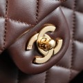 「#10027」Chanel Coffee Brown Classic Flap 25cm 「#10027」Chanel Coffee Brown Classic Flap 25cm
