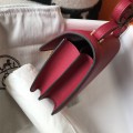 「#4108」 Hermès Red Constance Gold Buckle Bag 19cm 「#4108」 Hermès Red Constance Gold Buckle Bag 19cm