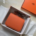 「#4109」 Hermès Orange Constance Gold Buckle Bag 19cm