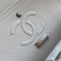 「#10048」Chanel South African python leather custom model with full deerskin lining 01112 25.5*7*16CM