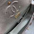 「#10067」Chanel South African python leather custom model with full deerskin lining 01112 25.5*7*16CM