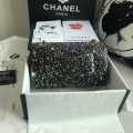 「#10086」Chanel South African python leather custom model with full deerskin lining 01112 25.5*7*16CM