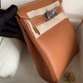 「#4117」Hermès Orange HAC A DOS 18*8*25.5cm