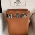 「#4117」Hermès Orange HAC A DOS 18*8*25.5cm