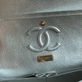 「#10093」Chanel South African python leather custom model with full deerskin lining 01112 25.5*7*16CM