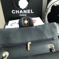 「#10094」Chanel South African python leather custom model with full deerskin lining 01112 25.5*7*16CM