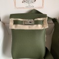 「#4119」Hermes Dark Green HAC A DOS 18*8*25.5cm
