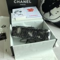 「#10098」Chanel South African python leather custom model with full deerskin lining 01112 25.5*7*16CM