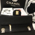 「#10103」Chanel South African python leather custom model with full deerskin lining 01112 25.5*7*16CM