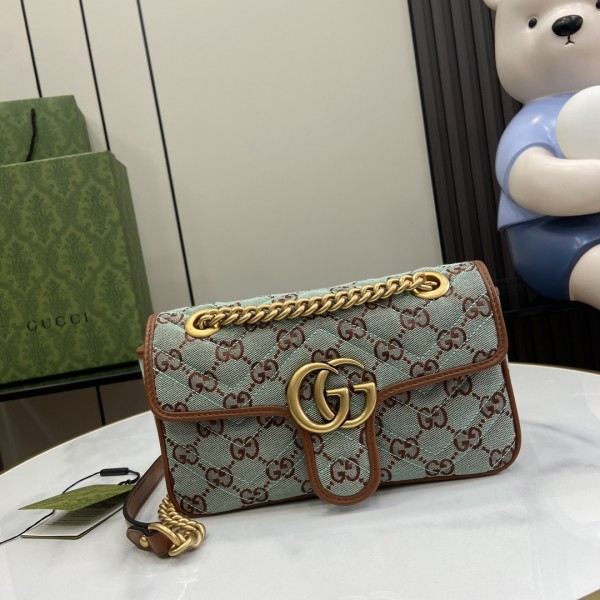 「#3358」GUCCI GG Marmont  446744 23x 13x 7