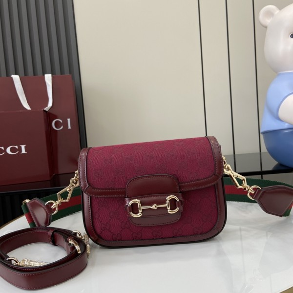 「#3369」GUCCI Horsebit 658574 20.5*14*5