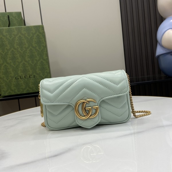 「#3441」GUCCI GG Marmont 476433 10x 16.5x 4.5