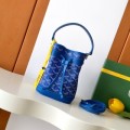 「#6042」Goyard - Navy blue - 8033mini - 12X10X17.5( CM )