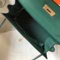 「#4014」 Hermes Malachite Green Kelly 25cm