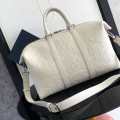 「#2059」 dior  1ESDU134LLG Pearl White 57.5 x 34.5 x 22cm