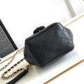 「#10128」Chanel small clutch wooden clip bag AS3053 12*12*7cm 「#10128」Chanel small clutch wooden clip bag AS3053 12*12*7cm
