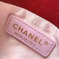 「#10131」Chanel Honey Red Mini 15.5*14*3Cm