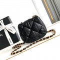 「#10133」Chanel Black Mini 15.5*14*3Cm