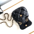 「#10133」Chanel Black Mini 15.5*14*3Cm