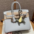 「#4137」 Hermès Holy Grail Blue Silver Buckle Birkin Bag 30cm 「#4137」 Hermès Holy Grail Blue Silver Buckle Birkin Bag 30cm