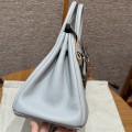 「#4137」 Hermès Holy Grail Blue Silver Buckle Birkin Bag 30cm 「#4137」 Hermès Holy Grail Blue Silver Buckle Birkin Bag 30cm