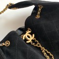 「#10134」 Chanel hobo underarm bag hippie underarm bag large size AS5311 40*30*15cm