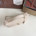 「#7136」Loro pian Extra bag L27 gold buckle - FAN4043 - 16cm*27 cm*10cm - cream honey color