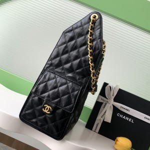 「#10139」Chanellhobo underarm bag hippie underarm bag large size AS5311 40*30*15cm