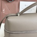 「#7138」Loro pian Extra bag L27 silver buckle - FAN4043 - 16cm*27 cm*10cm - warm beige 「#7138」Loro pian Extra bag L27 silver buckle - FAN4043 - 16cm*27 cm*10cm - warm beige