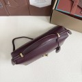 「#7140」Loro pian Extra bag L27 gold buckle - FAN4043 - 16cm*27 cm*10cm - red bean color