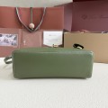 「#7143」Loro pian Extra bag L27 gold buckle - FAN4043 - 16cm*27 cm*10cm - lichen green 「#7143」Loro pian Extra bag L27 gold buckle - FAN4043 - 16cm*27 cm*10cm - lichen green