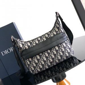 「#2063」 dior 1ESPO380YKS_H40 Beige and black 25 x 22 x 9cm