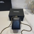 「#10170」Chanel black handle cosmetic bag AS4035 9.5*10.5*7cm