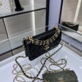 「#10173」Chanel Ohanel 22K New Bag Double Chain Mobile Phone Bag AP3021 17*10*3.5