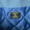 「#10185」Chanel blue mini 22 bag AS3980 19*20*6cm