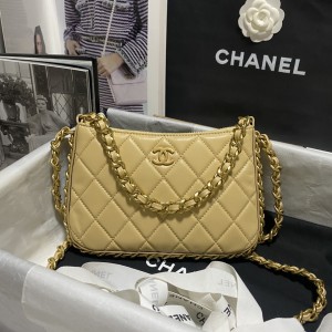 「#10193」Chanel 23C Moon Bag AS4067 21*14cm