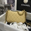 「#10193」Chanel 23C Moon Bag AS4067 21*14cm