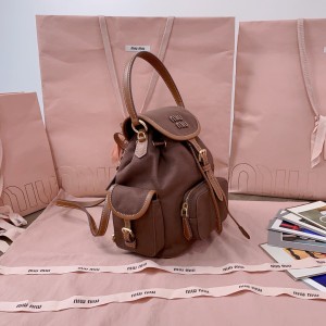 「#9066」 miumiu 5BZ043  22X18X11.5cm