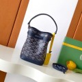 「#6045」Goyard - Navy blue - 8033mini - 12X10X17.5( CM )