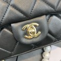 「#10215」Chanel CF pearl bag large mini AS1436 18*13*7cm