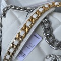 「#10236」Chanel Silver Chain Ohanel Autumn/Winter 19 Bag AS1161 30cm 「#10236」Chanel Silver Chain Ohanel Autumn/Winter 19 Bag AS1161 30cm